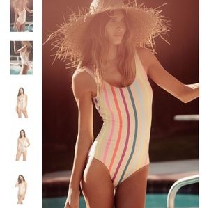 Chaser brand Rainbow Stripes One piece